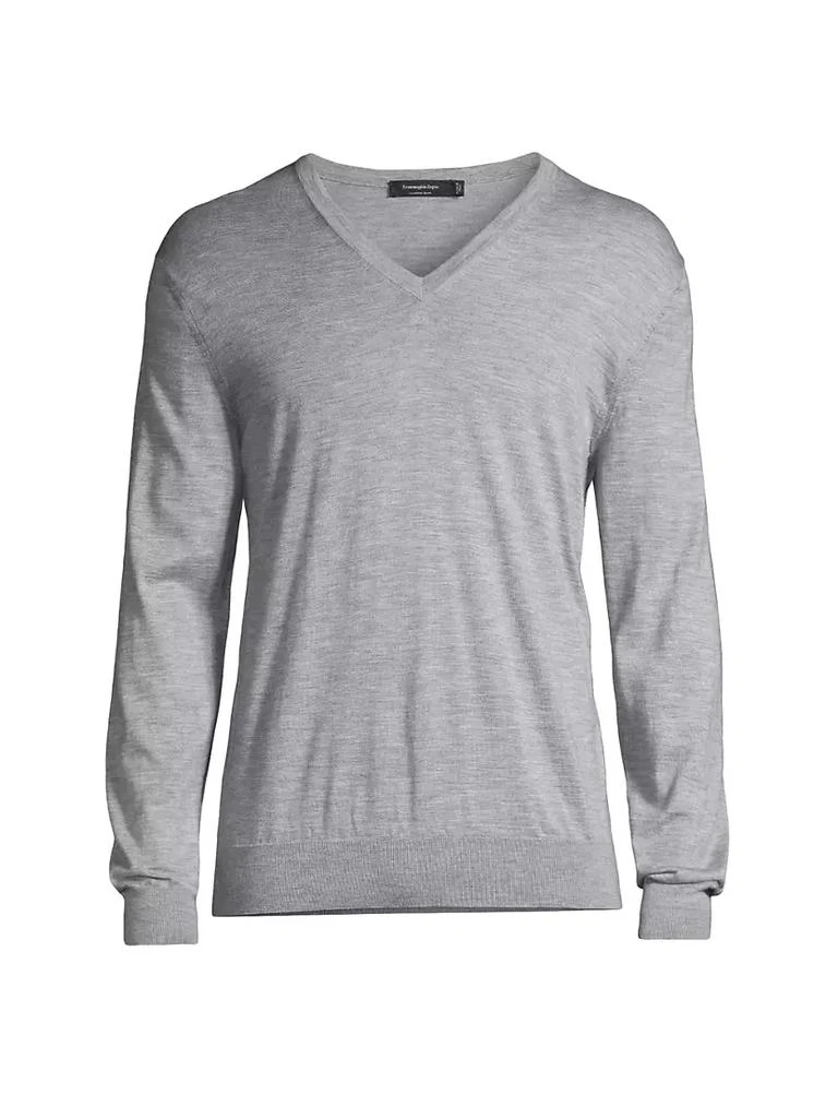 商品Zegna|Cashseta V-Neck Sweater,价格¥6974,第1张图片