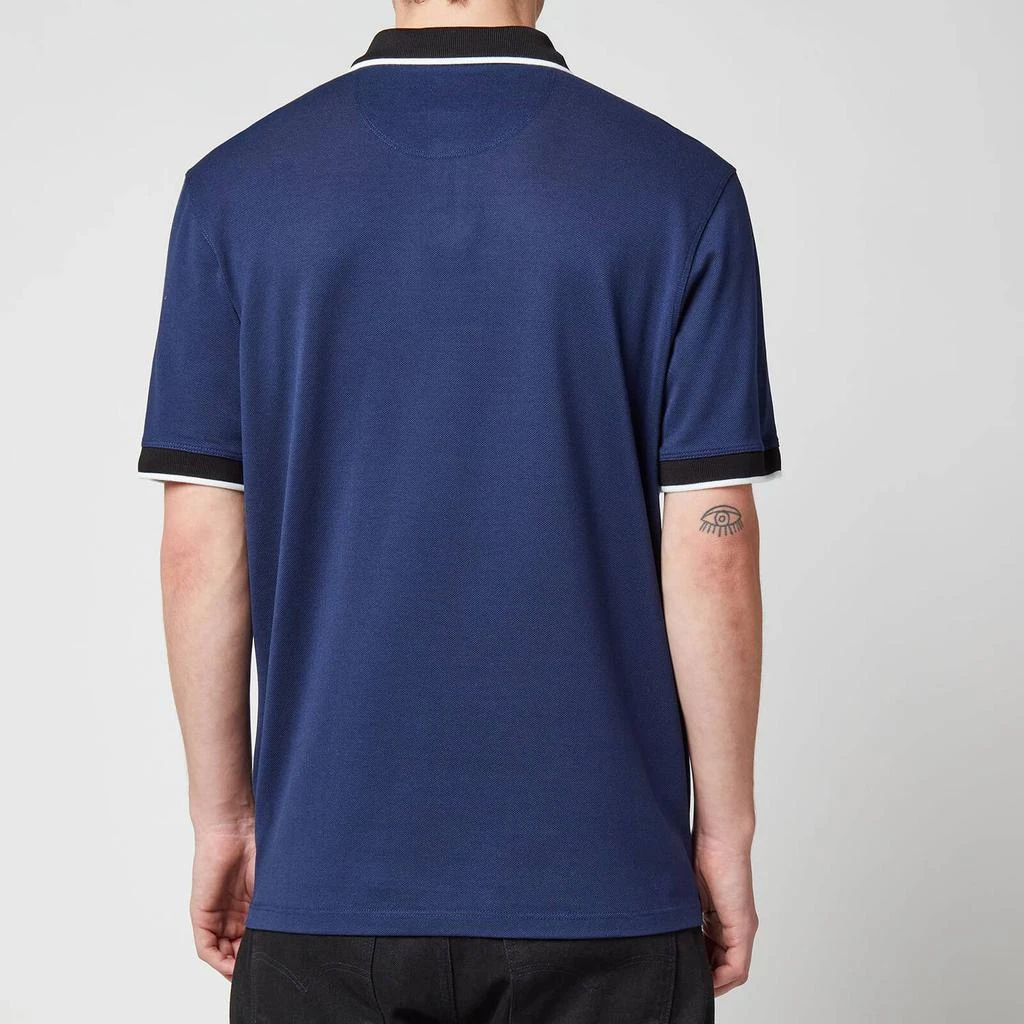 商品Barbour|Barbour International Men's Accelerator Contrast Pique Polo Shirt - Regal Blue,价格¥206,第2张图片详细描述