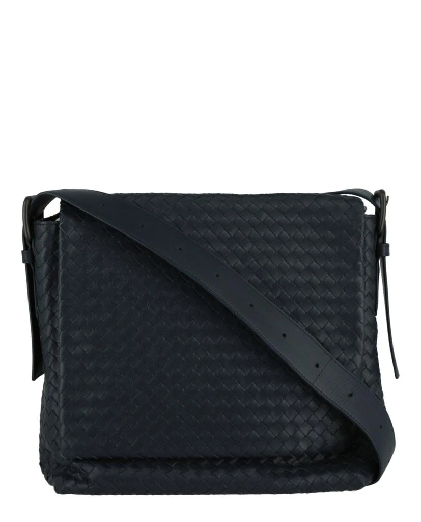 商品Bottega Veneta|Intrecciato Calf Leather Messenger Bag,价格¥7505,第1张图片