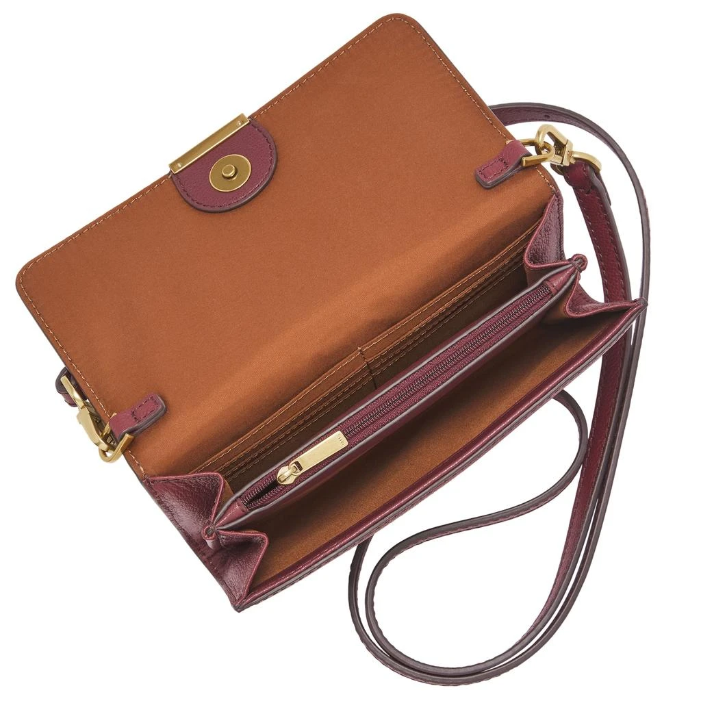 商品Fossil|Fossil Women's Jori Leather Wallet Crossbody,价格¥531,第2张图片详细描述