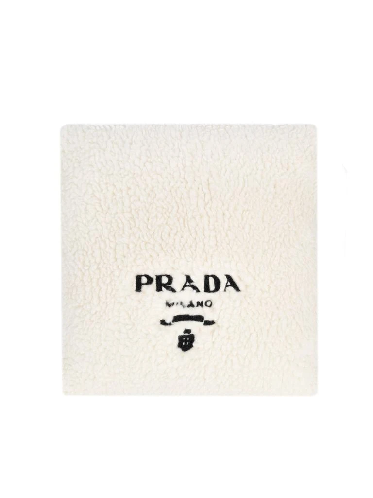 商品Prada|Prada Logo Embroidered Rectangular Cushion,价格¥12023,第1张图片