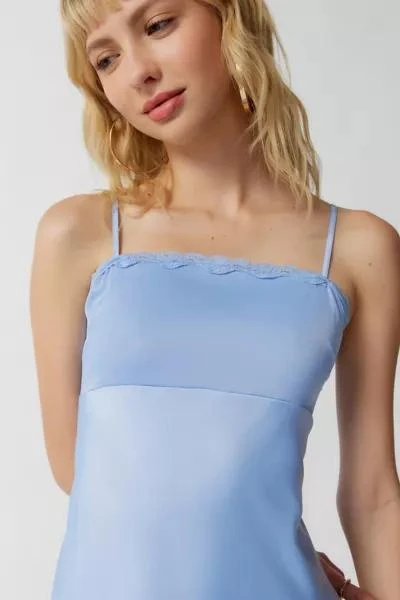 UO Lani Lace-Trim Mini Dress 商品
