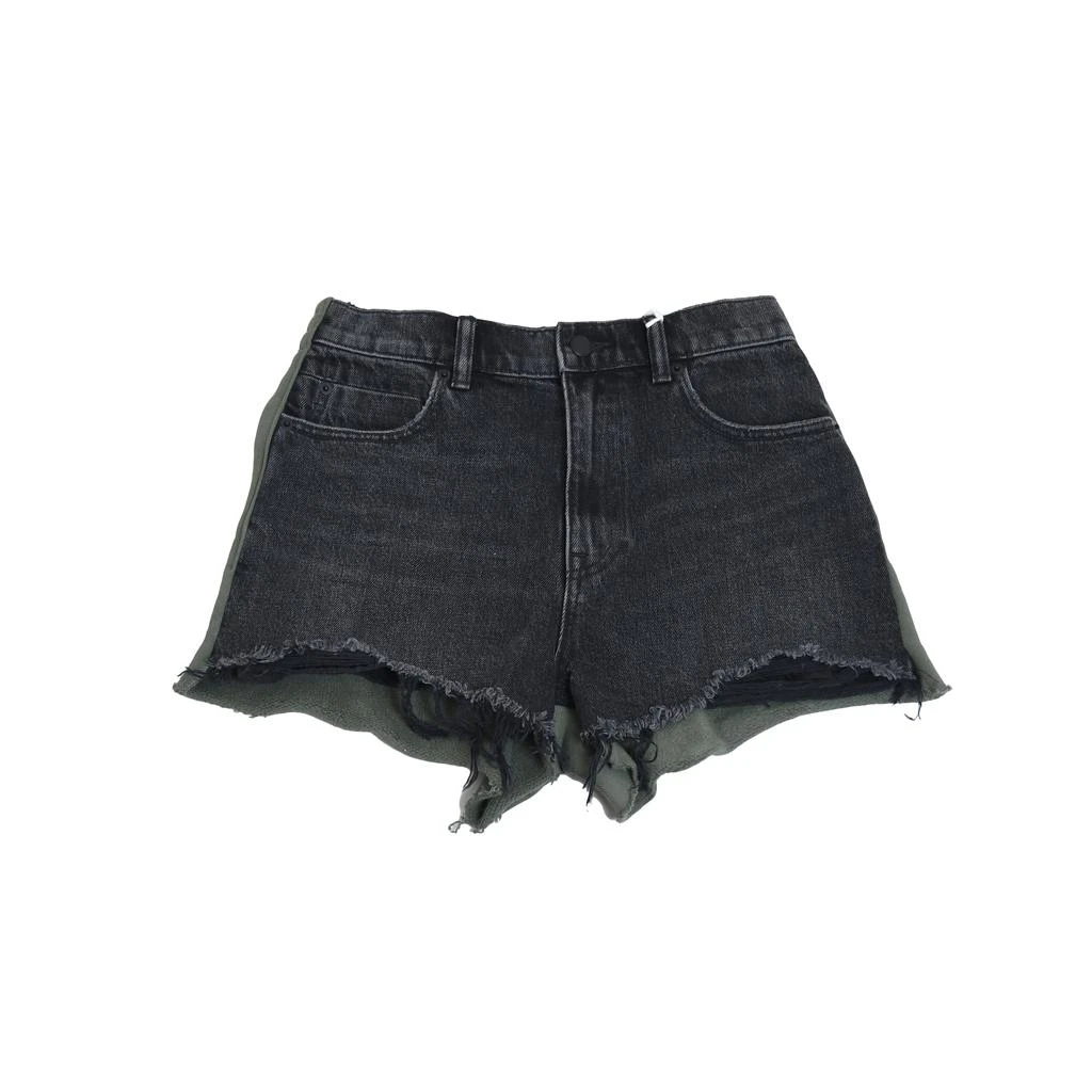 商品Alexander Wang|Alexander Wang Bite Clash Shorts Grey Aged With Moss,价格¥1595,第1张图片