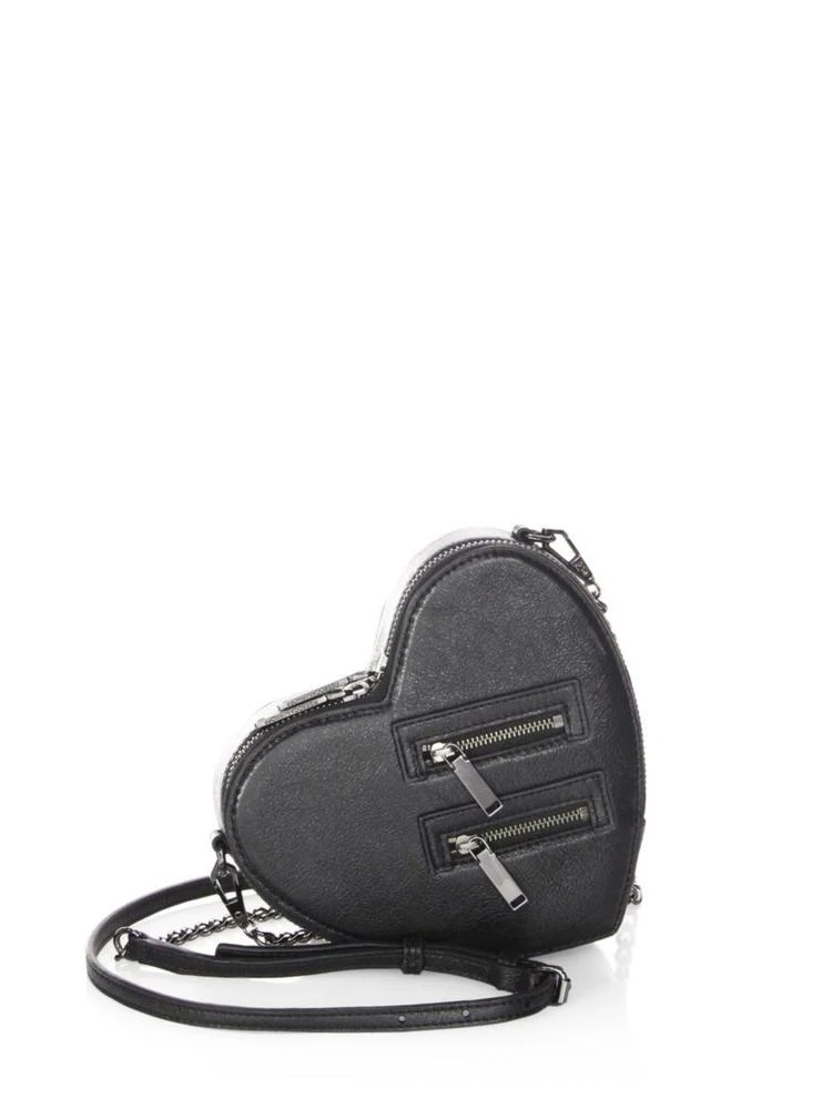 商品Rebecca Minkoff|Jamie 心形真皮斜跨包,价格¥585,第1张图片