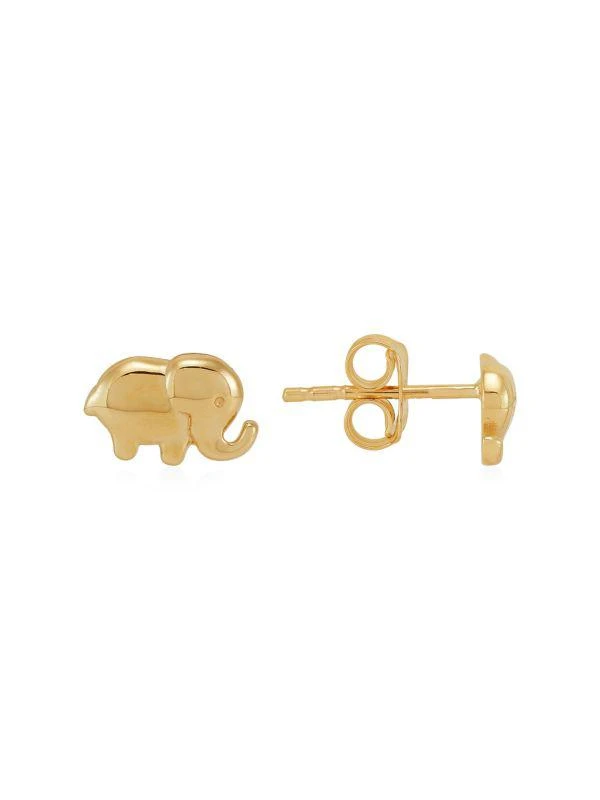 商品Saks Fifth Avenue|14K Yellow Gold Elephant Stud Earrings,价格¥1500,第1张图片