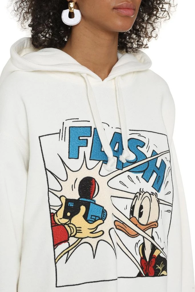 商品Gucci|Gucci X Disney Donald Duck Print Hoodie,价格¥6586,第5张图片详细描述