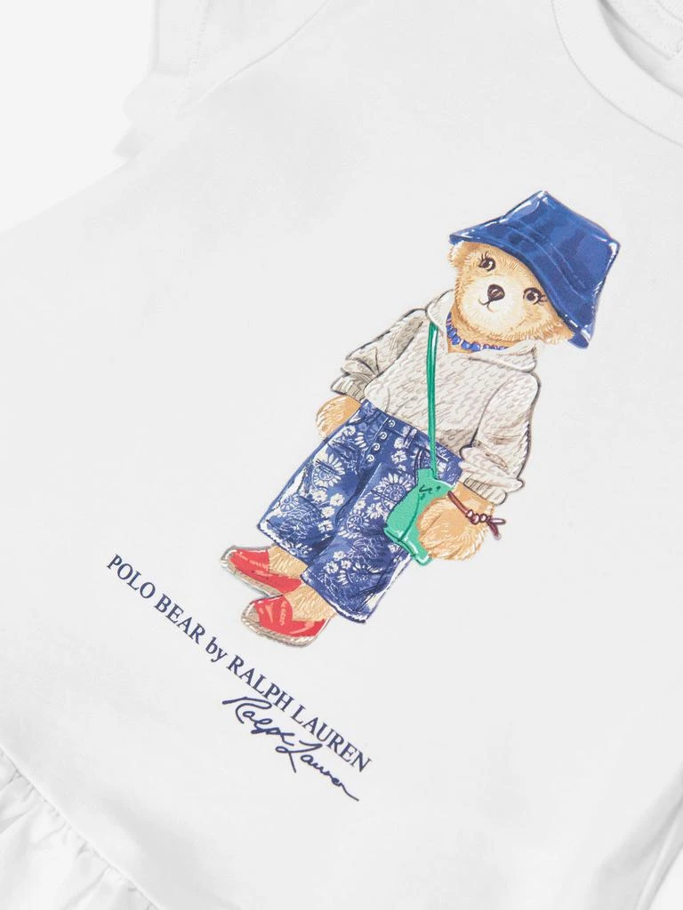 商品Ralph Lauren|Baby Girls Bear T-Shirt in Ivory,价格¥435,第4张图片详细描述