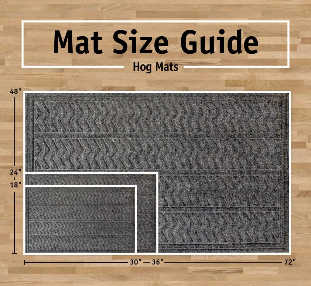 商品DII|Desert Sand Ribbed Walk Off Utility Mat 30x48,价格¥346,第5张图片详细描述