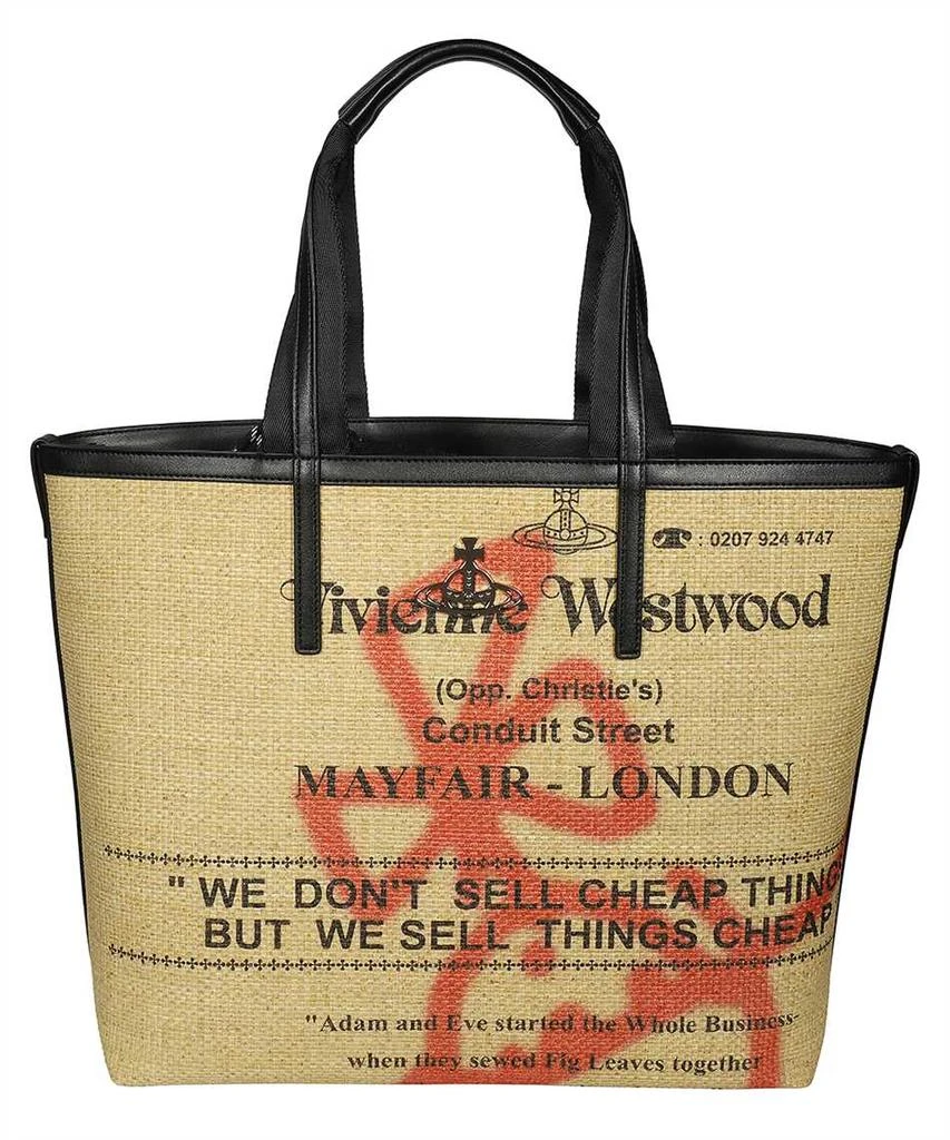 商品Vivienne Westwood|Vivienne Westwood 42040055 12088 POLLY DRAWSTRING TOTE Bag,价格¥4660,第1张图片