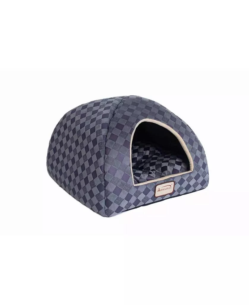 商品Armarkat|Cave Cat Bed with Checkered Pattern,价格¥402,第3张图片详细描述