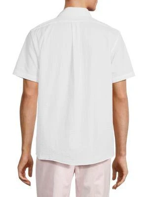 商品Brooks Brothers|Short Sleeve Seersucker Oxford Shirt,价格¥320,第2张图片详细描述