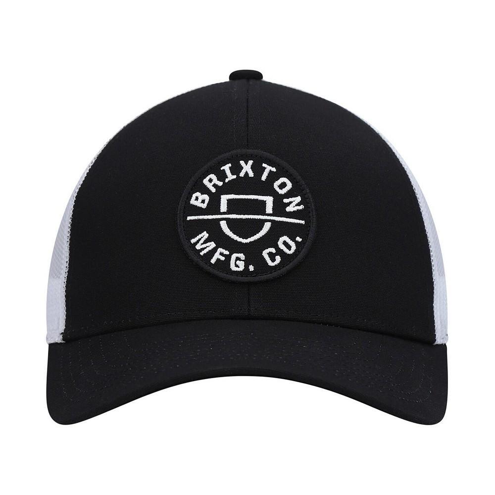 商品Brixton|Men's Black Crest Mesh Snapback Hat,价格¥208,第4张图片详细描述