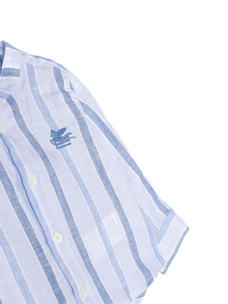 商品ETRO|Shirts Clear Blue,价格¥1374,第3张图片详细描述