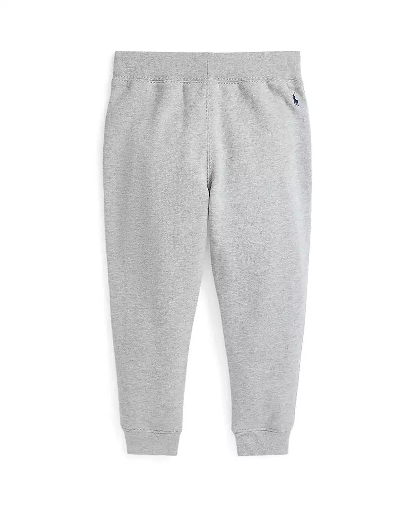 商品Ralph Lauren|Toddler and Little Boys Corduroy-Logo Fleece Jogger Pant,价格¥311,第3张图片详细描述