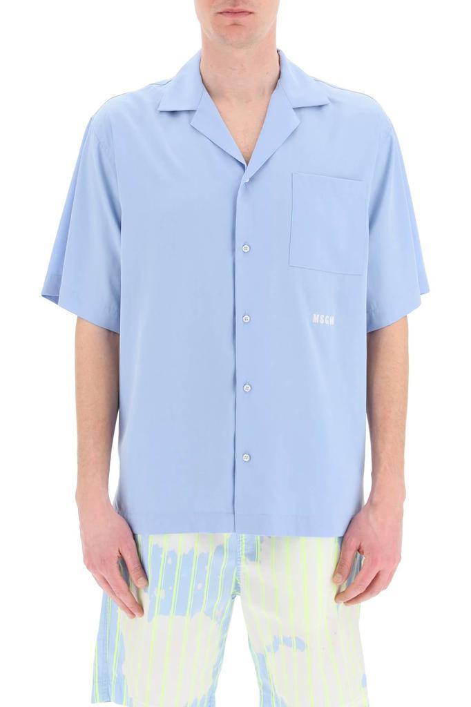 商品MSGM|Msgm habutai bowling shirt,价格¥1322,第4张图片详细描述