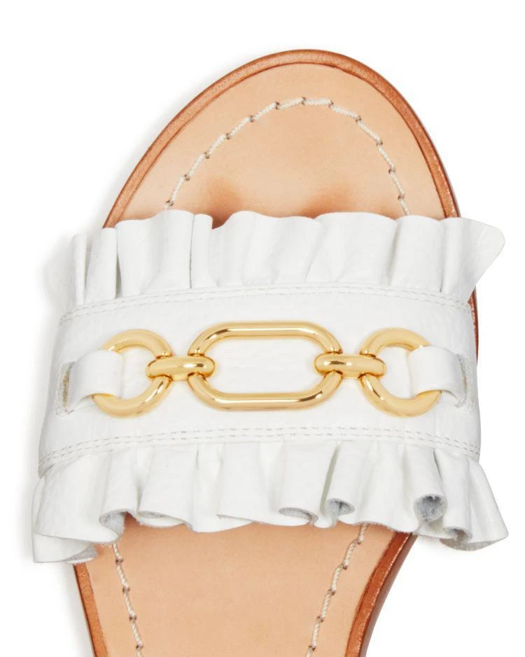 商品Kate Spade|Women's Beau Leather Slide Sandals,价格¥1256,第5张图片详细描述