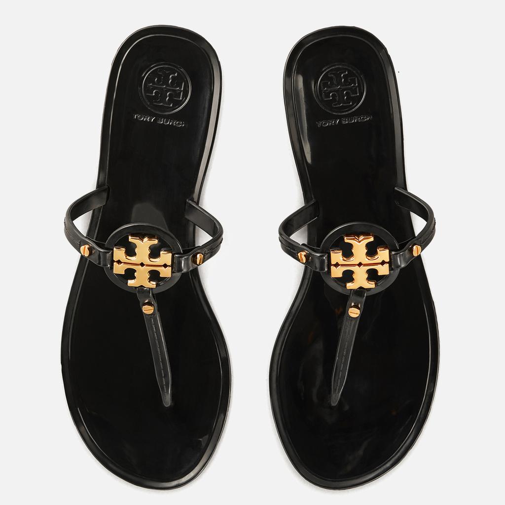 Tory Burch Women's Mini Miller Jellie Toe Post Sandals - Perfect Black商品第1张图片规格展示