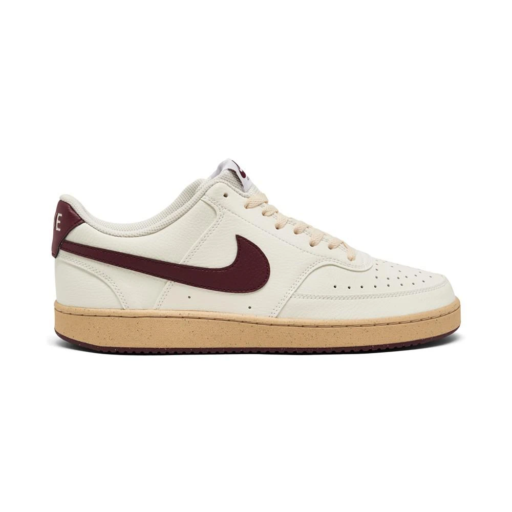 商品NIKE|Men's Court Vision Low Next Nature Casual Sneakers from Finish Line,价格¥418,第2张图片详细描述