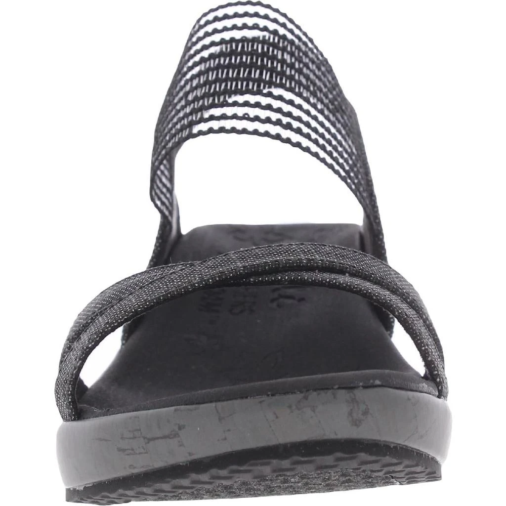 商品SKECHERS|Beverlee High Tea Womens Mesh Slingback Wedge Sandals,价格¥303,第3张图片详细描述