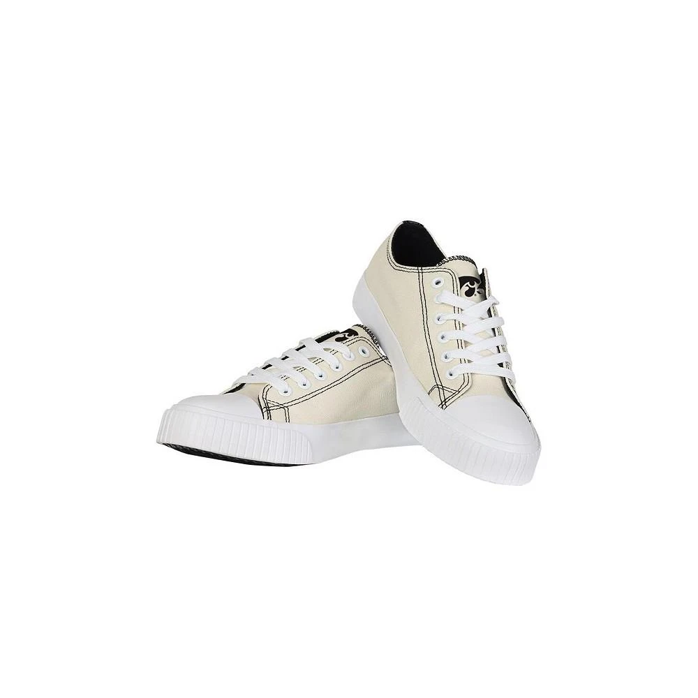 商品FOCO|Women's Cream Iowa Hawkeyes Low Top Canvas Shoes,价格¥448,第2张图片详细描述