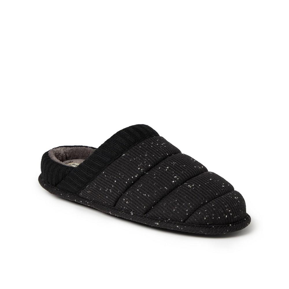 Men's Aiden Flecked Waffle Knit Clog Slippers商品第1张图片规格展示