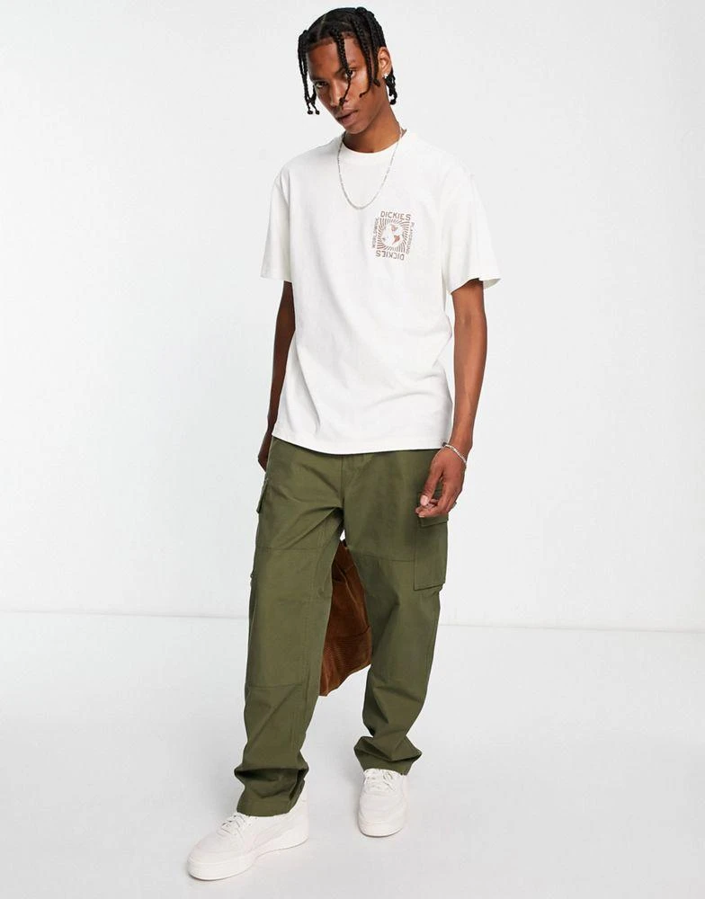 商品DICKIES|Dickies Marbury back print t-shirt in off white,价格¥387,第4张图片详细描述