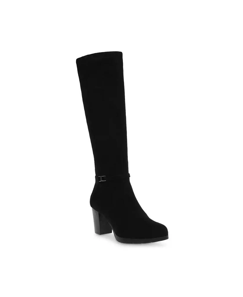 商品Anne Klein|Women's Reachup Platform Block Heel Knee High Dress Boots,价格¥669,第1张图片