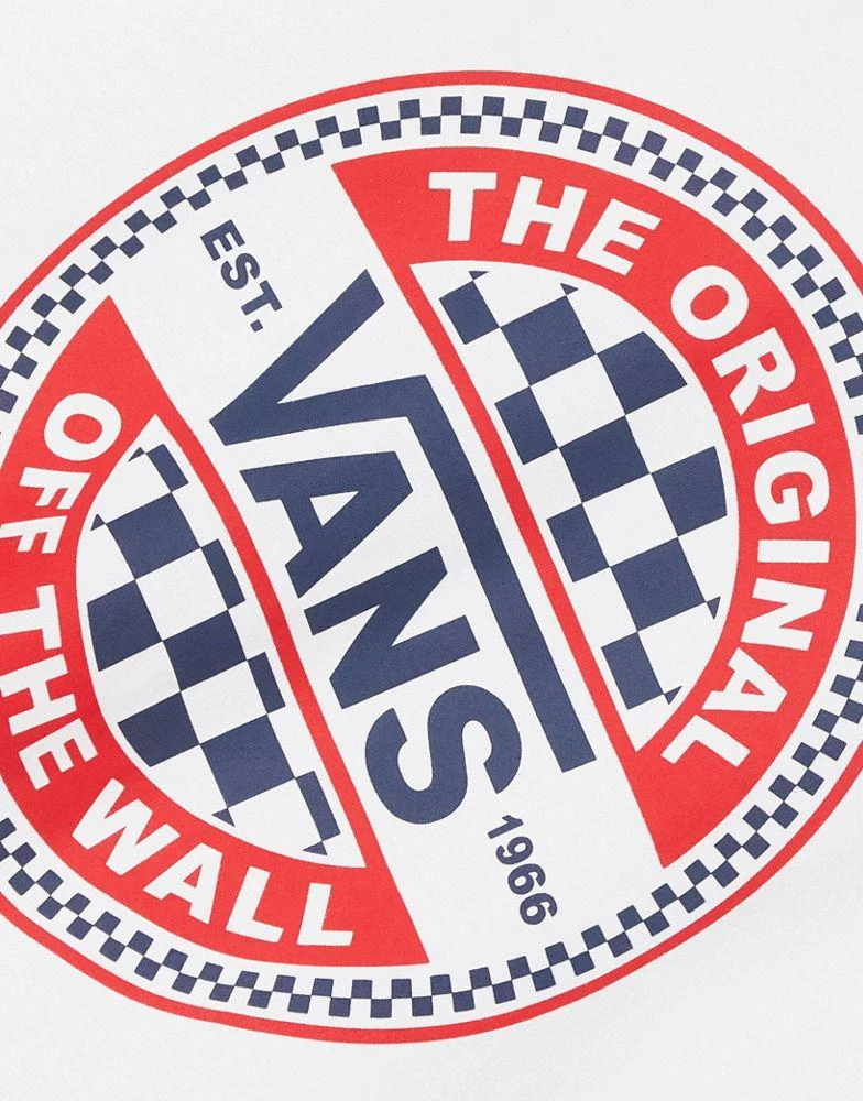 商品Vans|Vans circle checkerboard graphic t-shirt in white,价格¥192,第3张图片详细描述