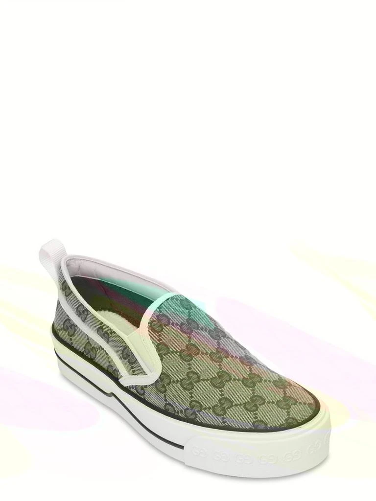 商品Gucci|20mm Gucci Tennis 1977 Slip-on Sneakers,价格¥5209,第2张图片详细描述