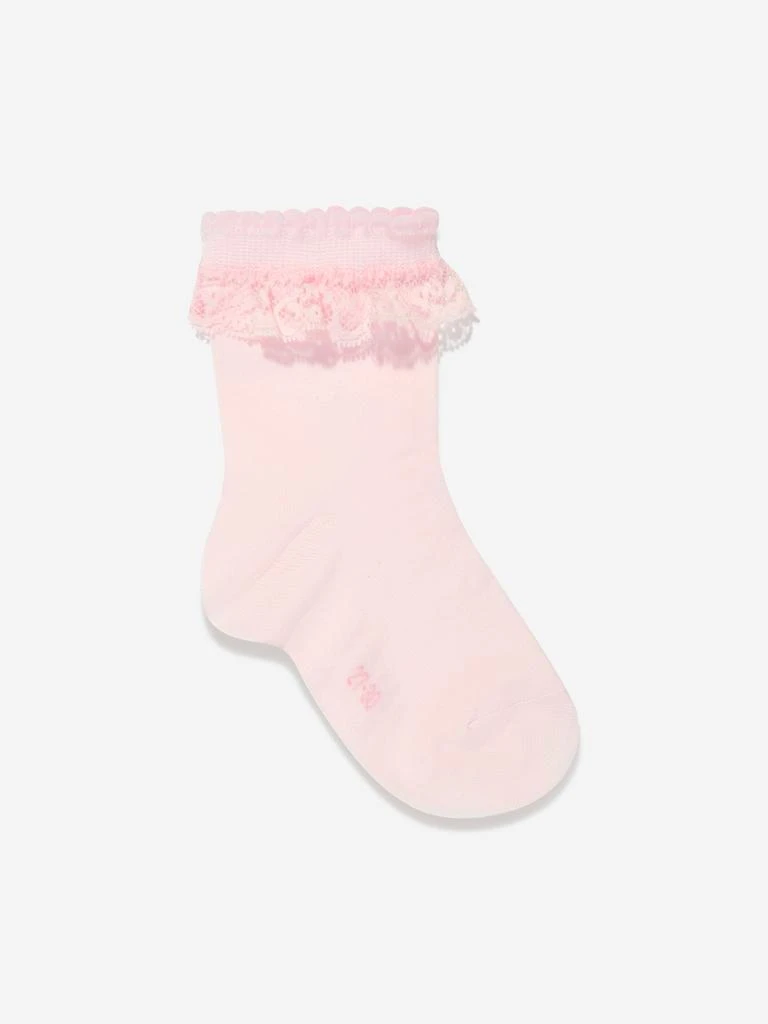 商品FALKE|Falke Girls Romantic Lace Socks in Pink,价格¥80,第1张图片