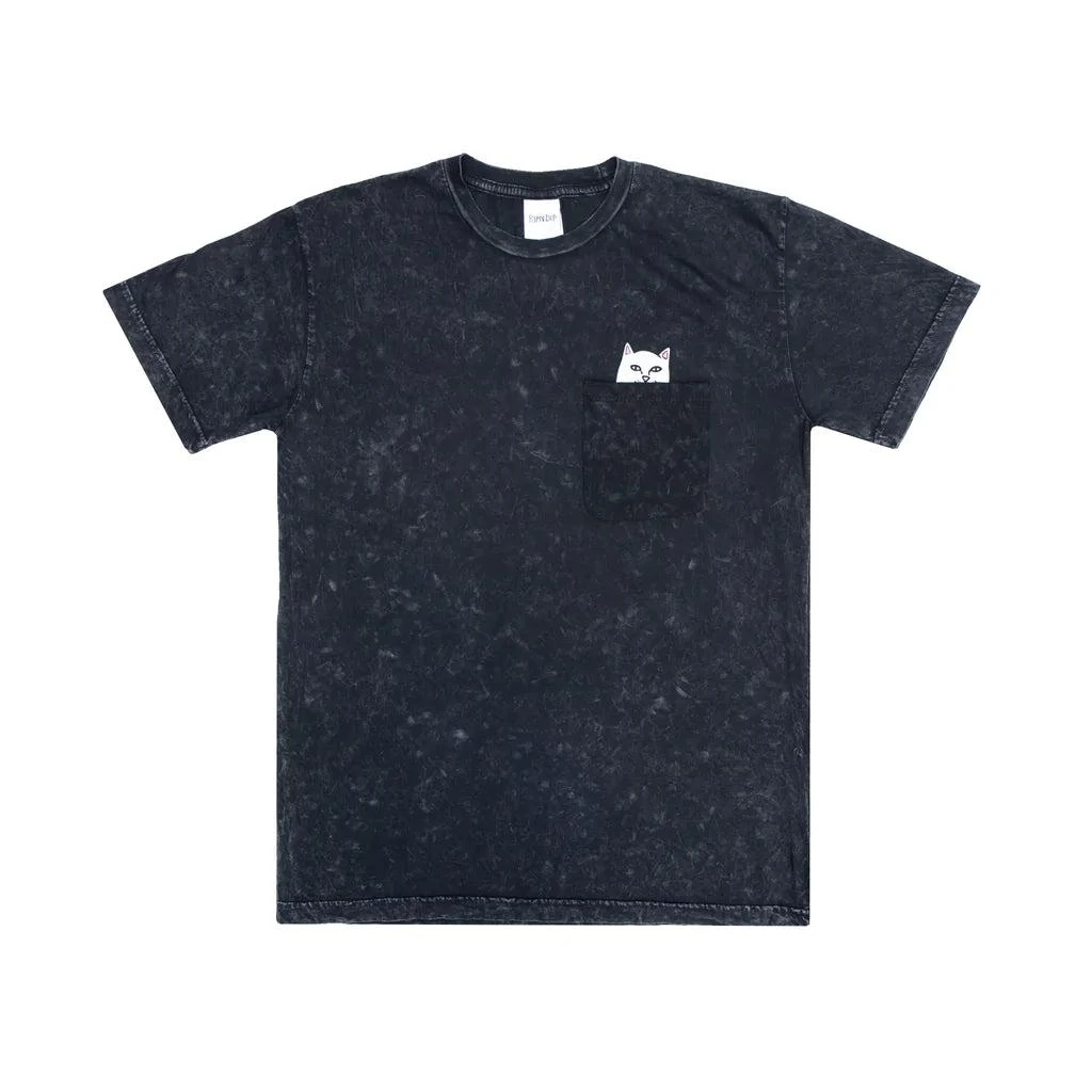 商品RIPNDIP|Rip n Dip Lord Nermal Pocket T-Shirt - Black Mineral Wash,价格¥418,第1张图片