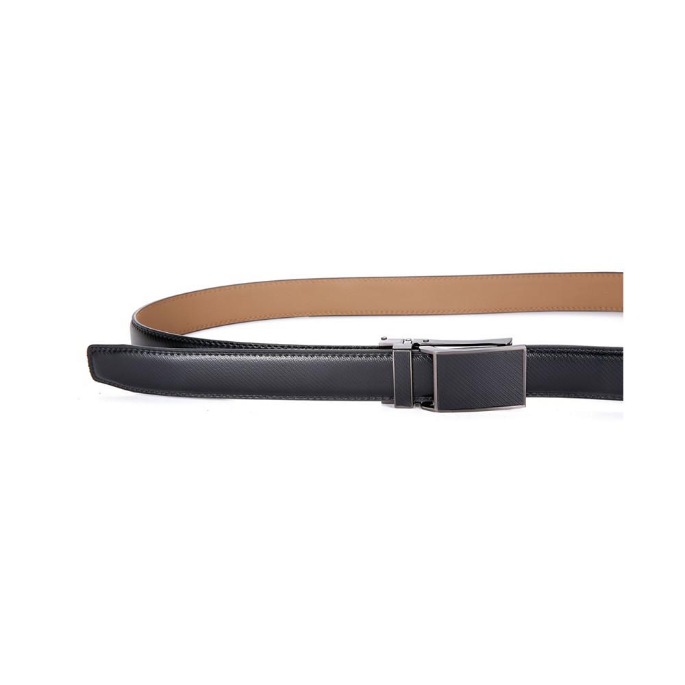 Men's Linxx Designer Ratchet Leather Belt商品第2张图片规格展示