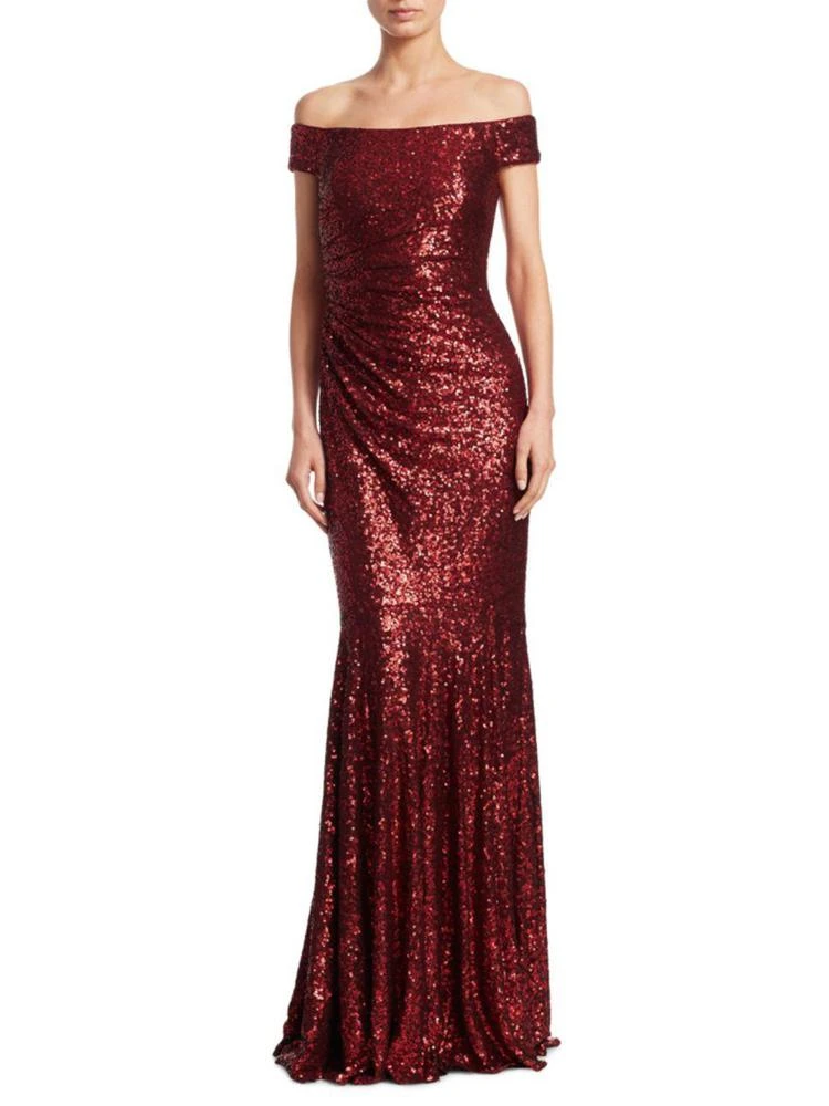 商品Badgley Mischka|Ruched Sequined Gown,价格¥3127,第1张图片