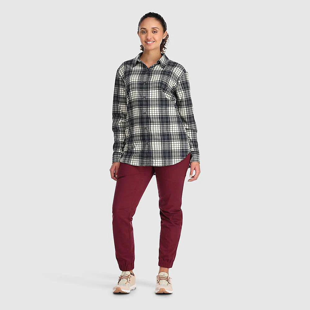 商品Outdoor Research|Women's Kulshan Flannel Shirt,价格¥321,第5张图片详细描述