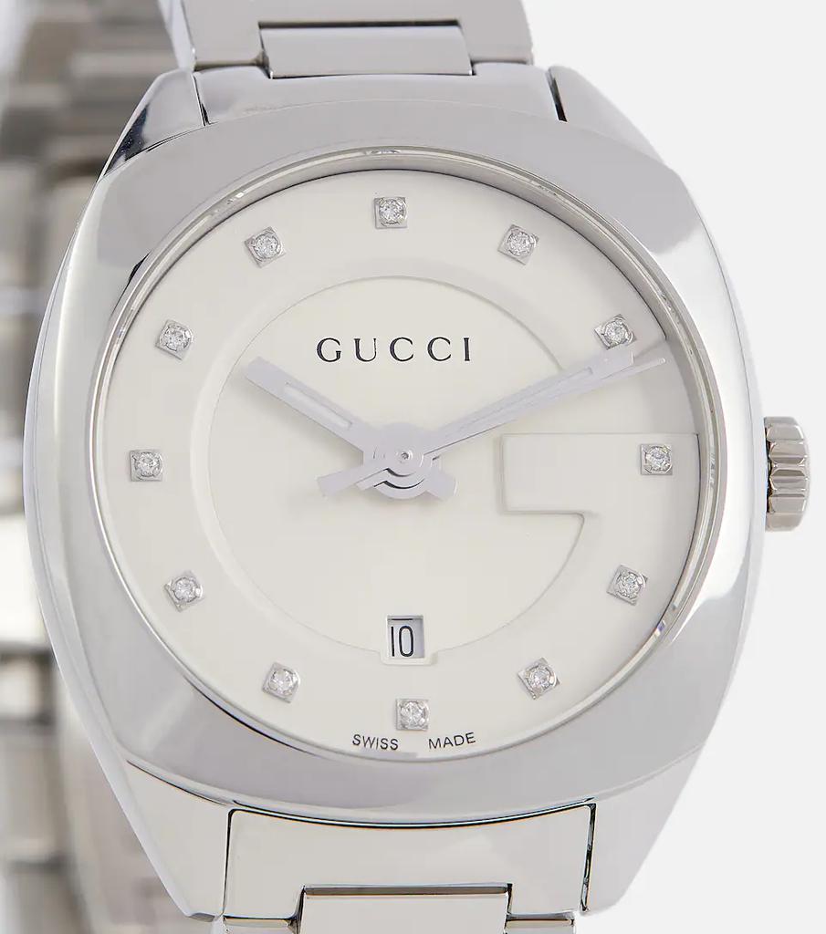 GG2570 29mm stainless steel watch with diamonds商品第4张图片规格展示