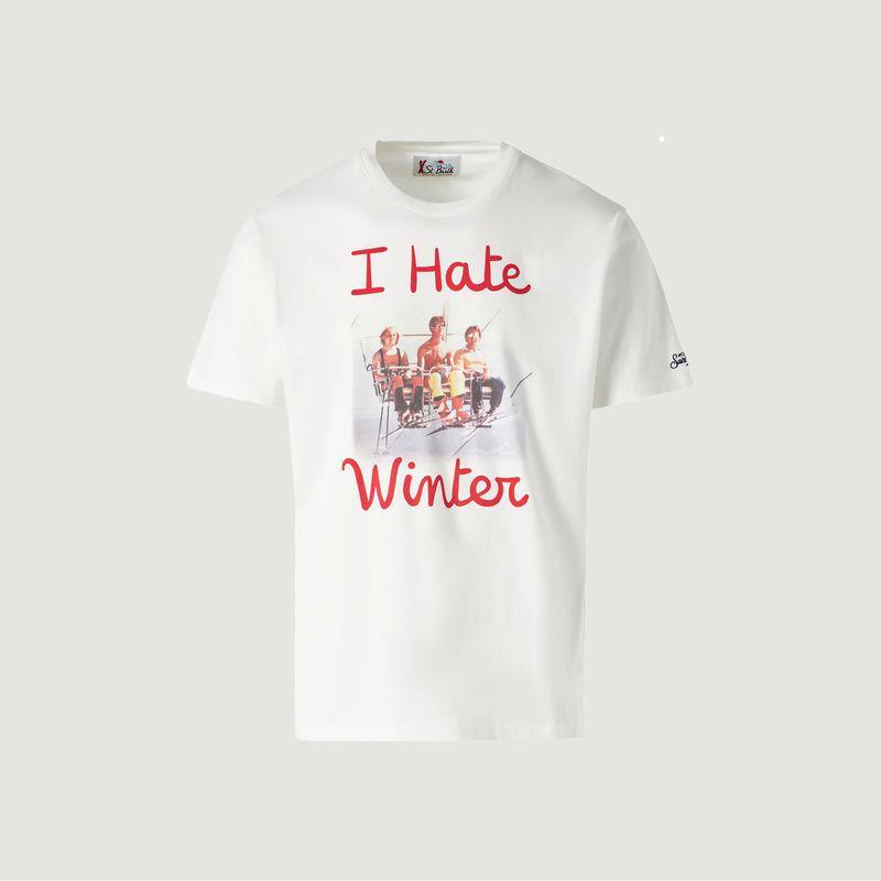 商品Mc2 Saint Barth|Printed T-shirt Hate Winter 10 MC2 Saint Barth,价格¥361,第1张图片