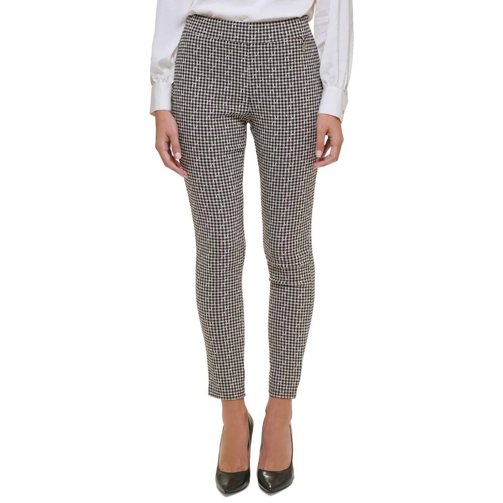 商品Tommy Hilfiger|Women's Printed High-Rise Pull-On Skinny Pants,价格¥667,第1张图片