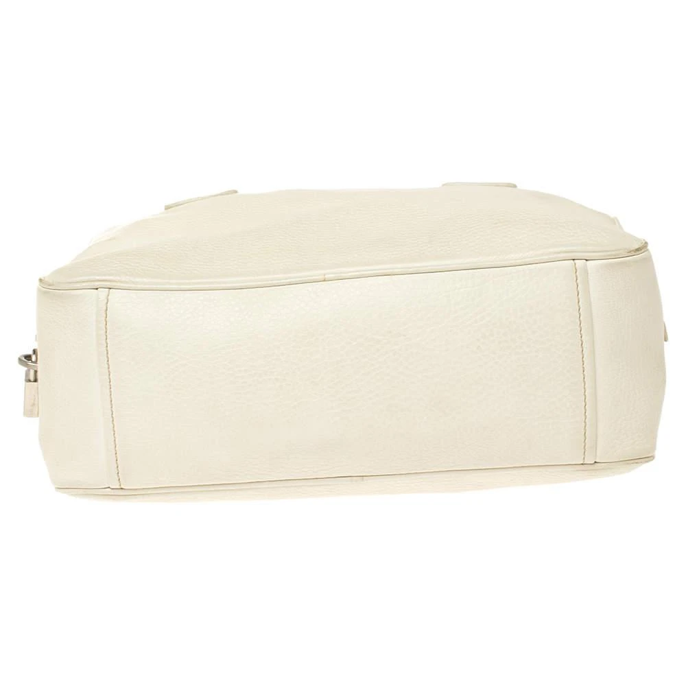 Prada White Vitello Daino Leather Balletto Bag 商品