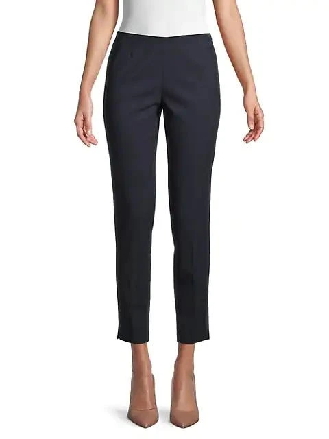 商品Theory|Belisa Stretch Virgin Wool Ankle Pants,价格¥592,第1张图片