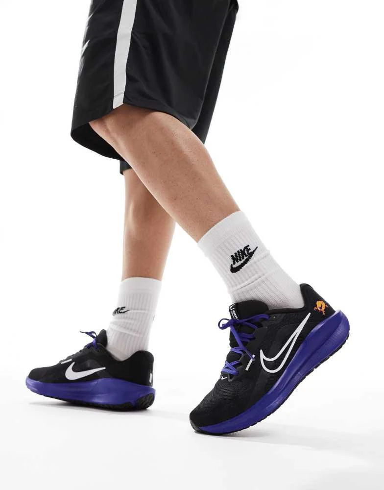 商品NIKE|Nike Running Downshifter 13 trainers in black and purple,价格¥675,第1张图片