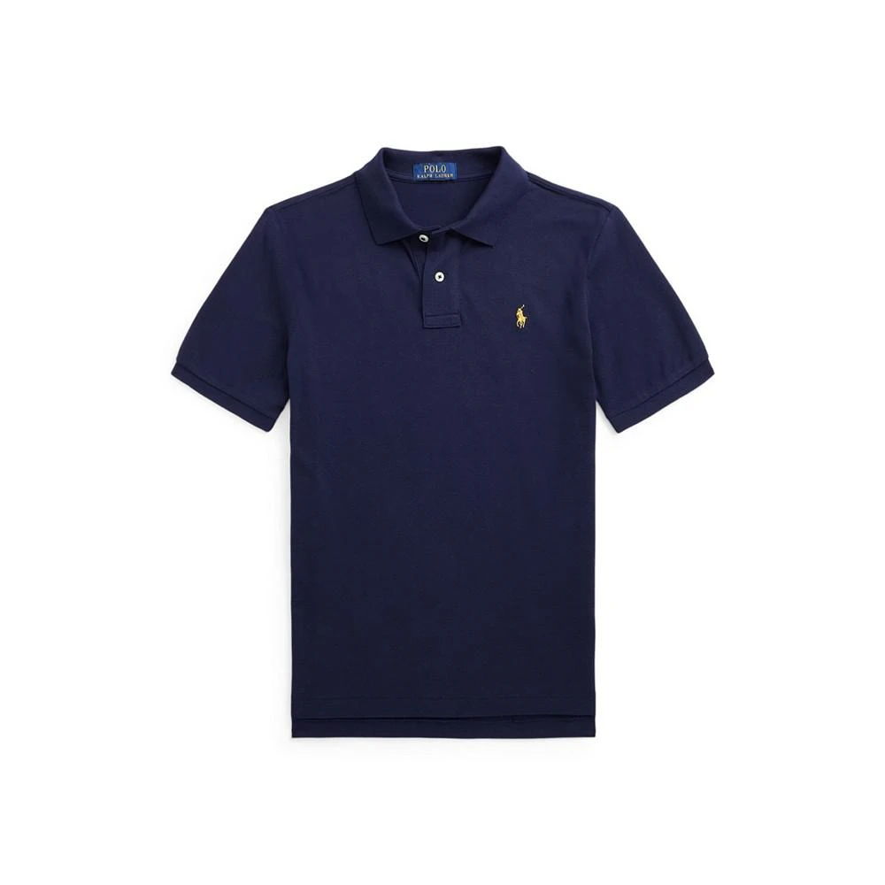 商品Ralph Lauren|Big Boys Mesh Graphic Polo Shirt,价格¥130,第1张图片