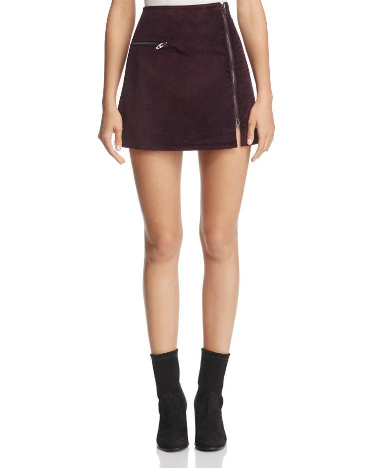 商品Blank NYC|Velveteen Mini Skirt - 100% Exclusive,价格¥329,第1张图片