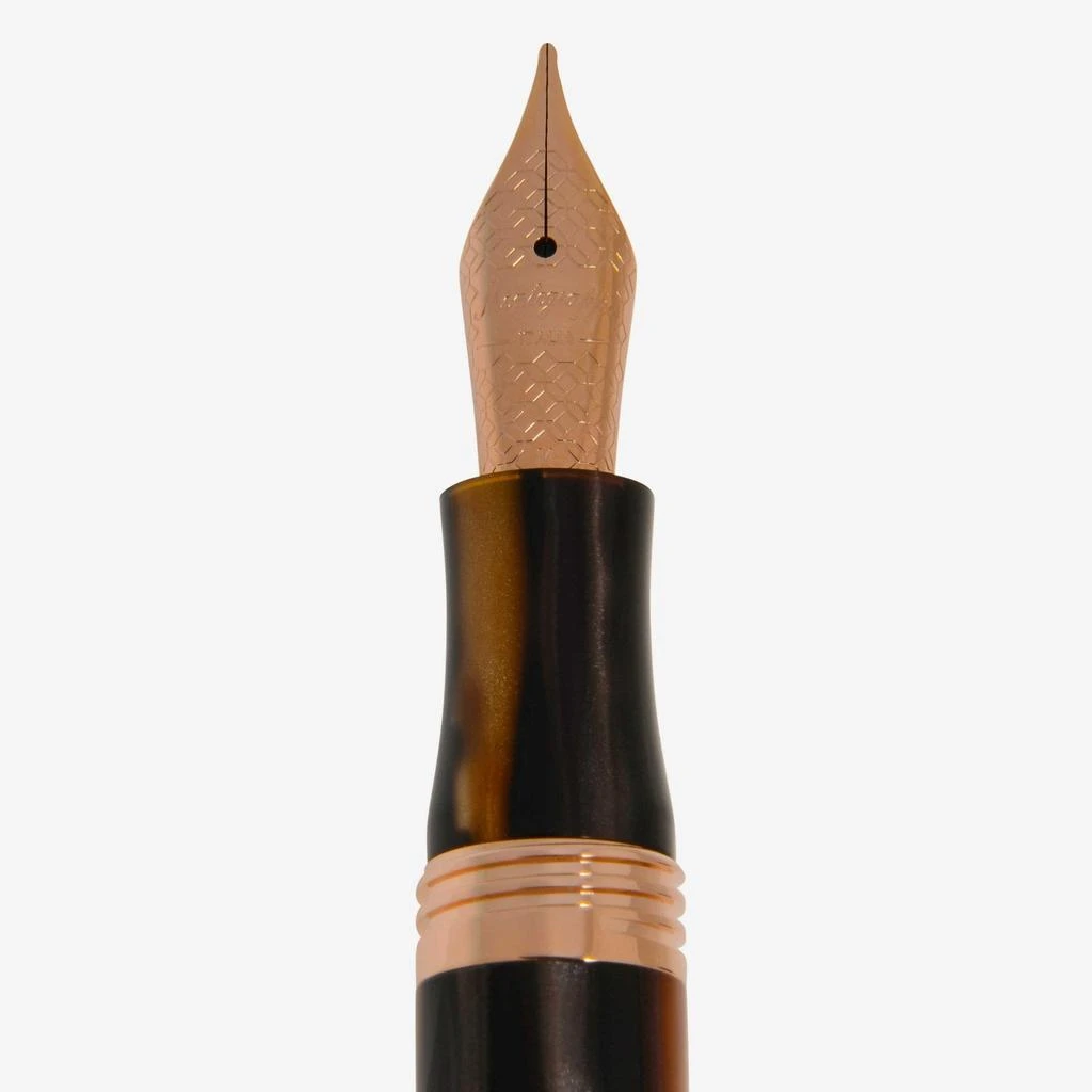 商品Montegrappa|Montegrappa Ducale Brown Fountain Pen (M) ISDUR3RW,价格¥1639,第3张图片详细描述