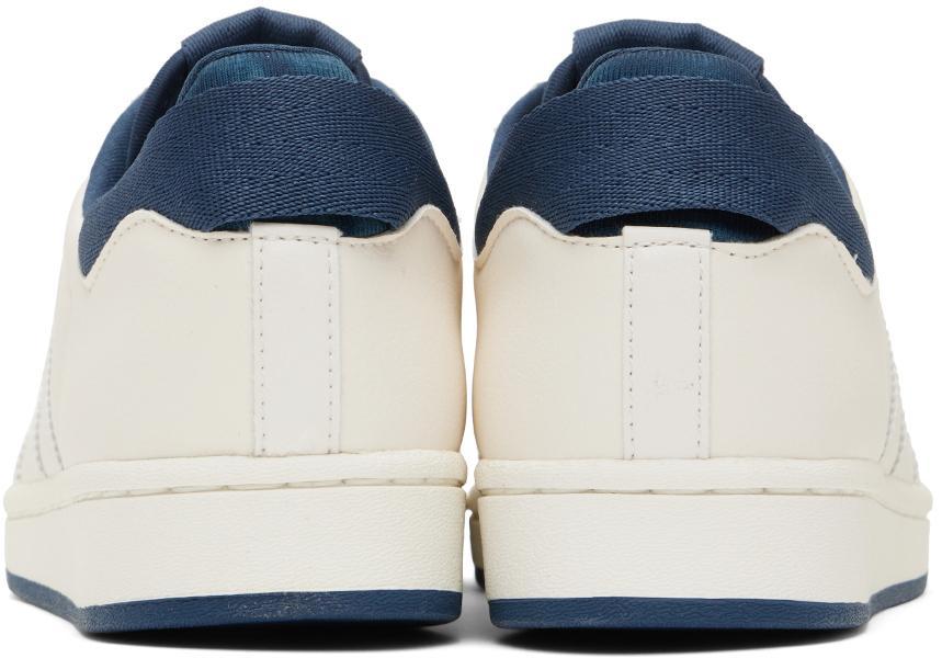 商品Adidas|Off-White & Navy Parley Edition Superstar Sneakers,价格¥786,第4张图片详细描述