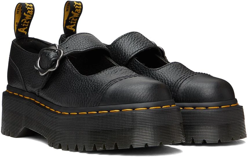 商品Dr. Martens|Black Addina Flower Mary Jane Oxfords,价格¥1031,第4张图片详细描述