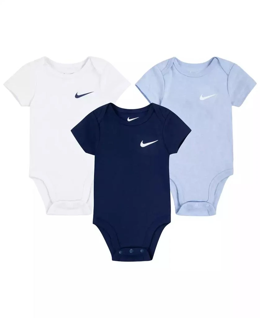 商品NIKE|Baby Boys or Baby Girls Mini Me Essential Bodysuits, Pack of 3,价格¥230,第1张图片