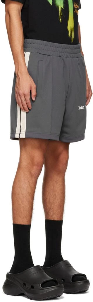 商品Palm Angels|Gray Classic Track Shorts,价格¥1769,第2张图片详细描述