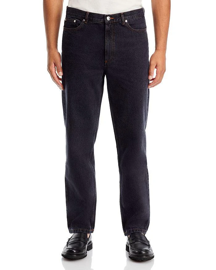 商品A.P.C.|Martin Straight Fit Jeans in Noir Del,价格¥1471,第3张图片详细描述