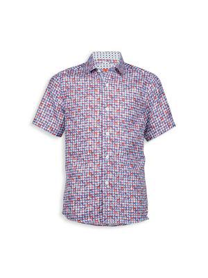 Little Boy’s Star Dot Shirt商品第1张图片规格展示