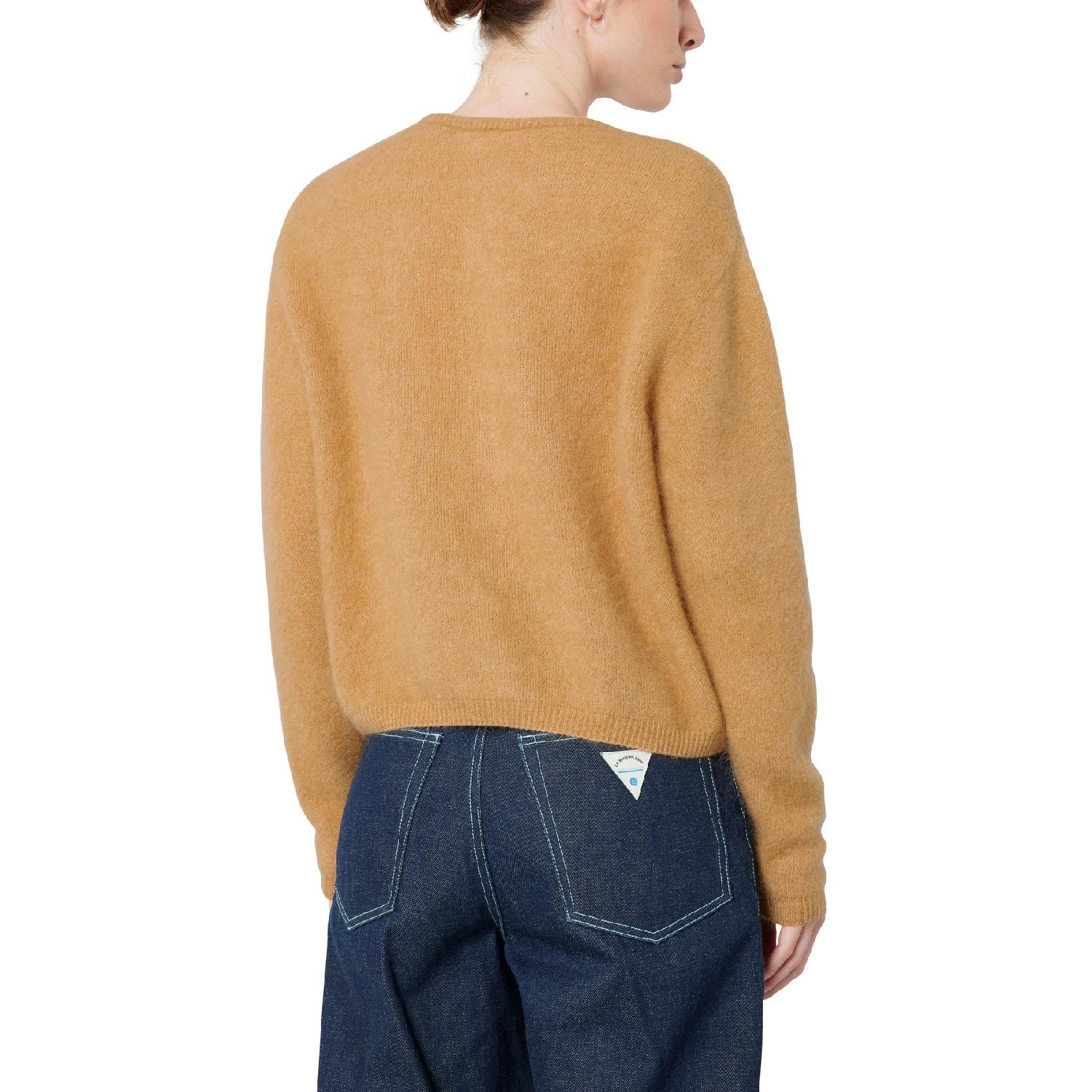 【特惠9.0折】包邮包税【预售7天发货】 AMERICAN VINTAGE 23秋冬 女士 针织衫 Vitow 羊毛衫 AMV4G228BRW商品第5张图片规格展示